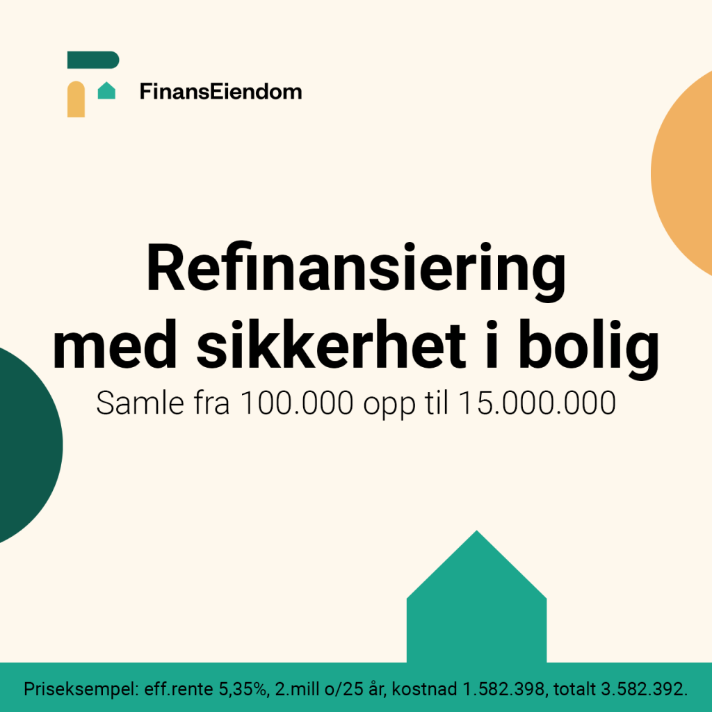 refinansiering med bolig
