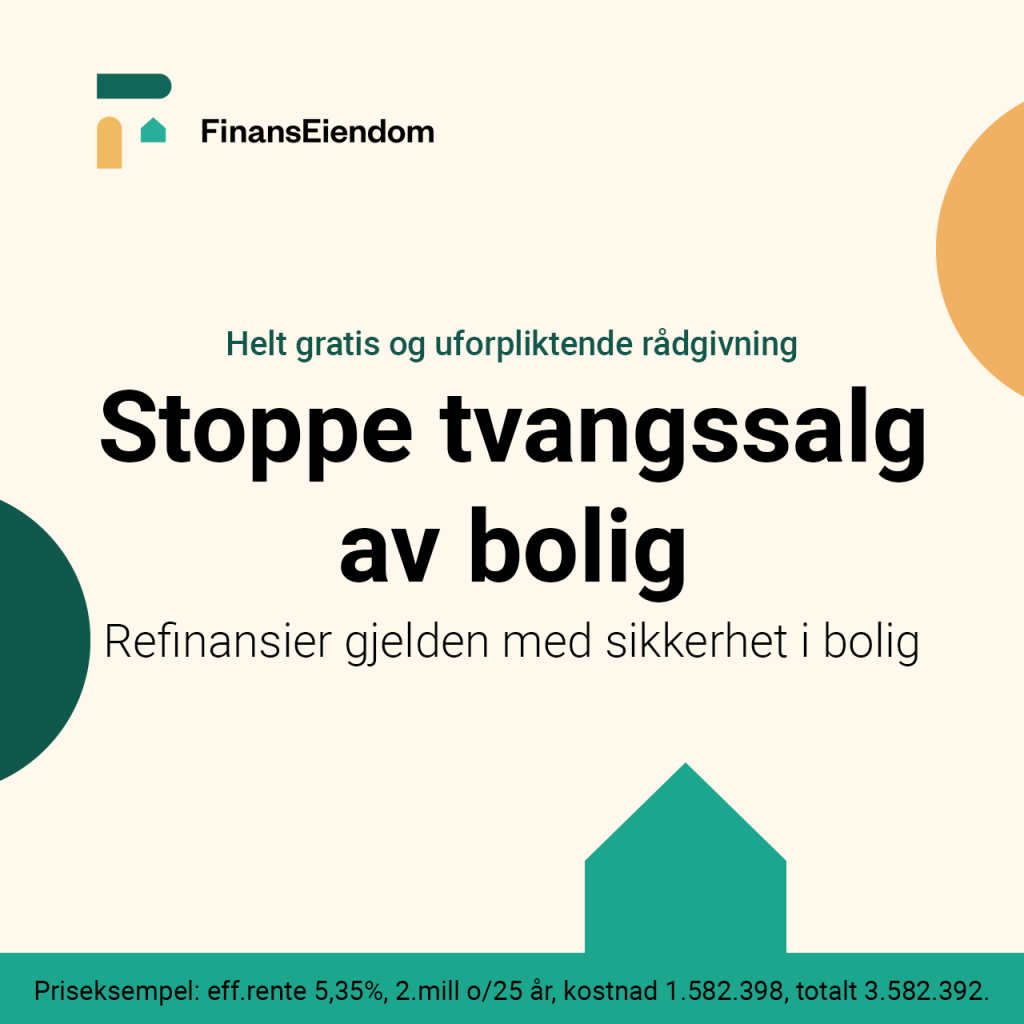stoppe tvangssalg av bolig